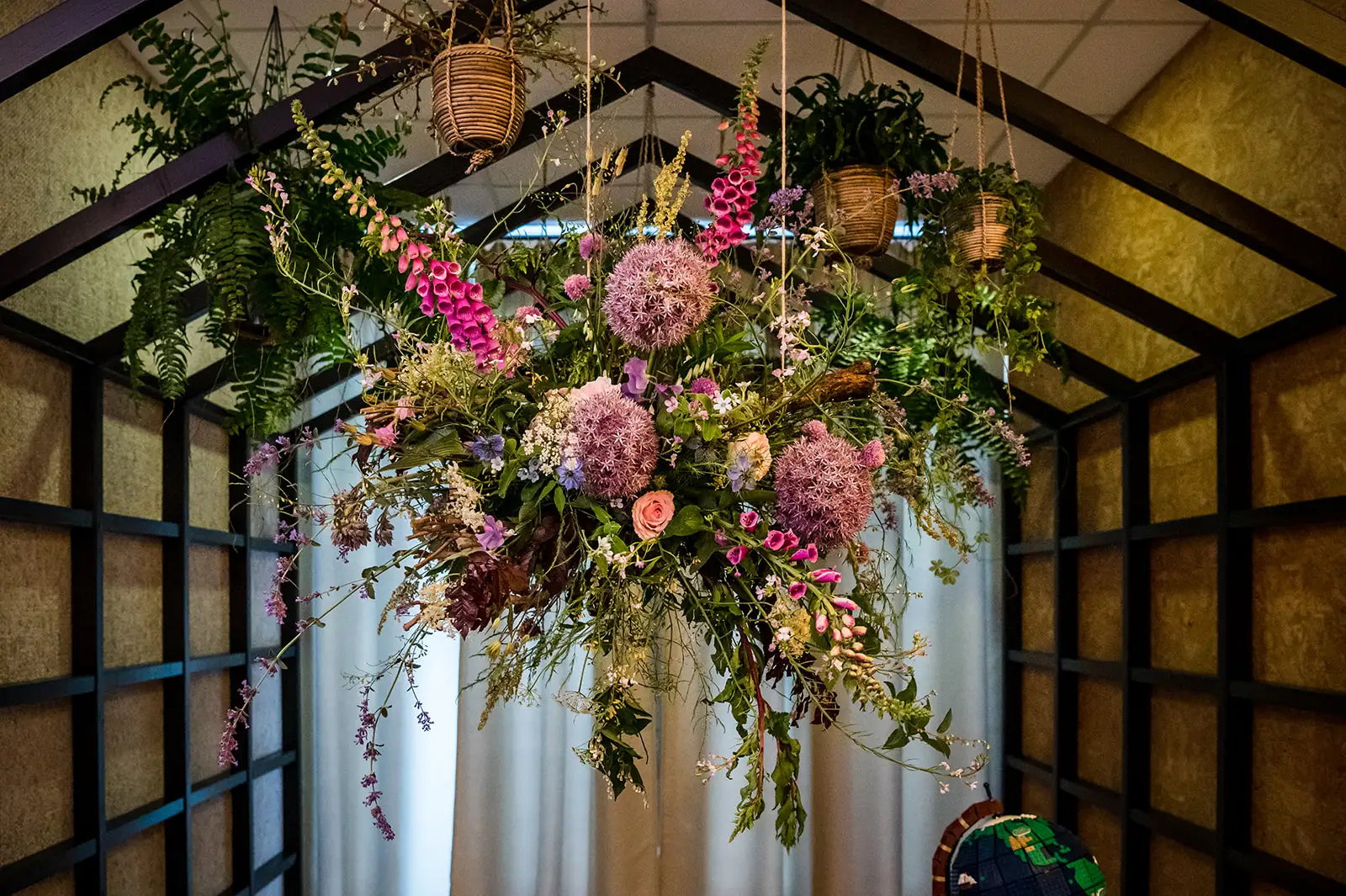 Rouwstuk bloemen
