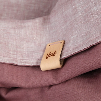 linnen met katoen wade viek