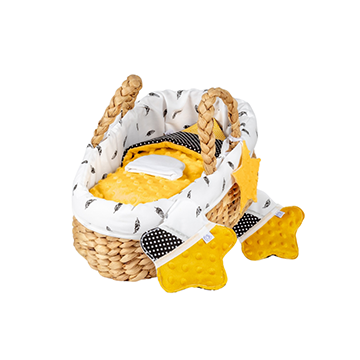 sterrekindje mandje van waterhyasint